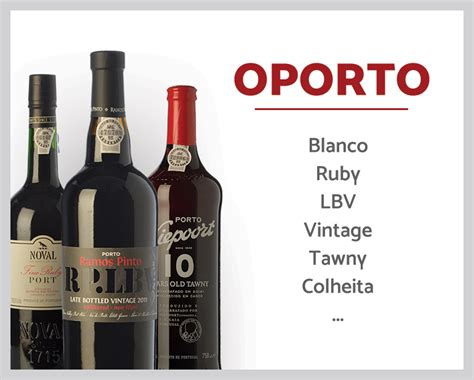 Sugerencias de maridaje para diferentes tipos de Oporto