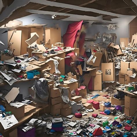 Muebles y objetos desordenados o dañados por mascotas