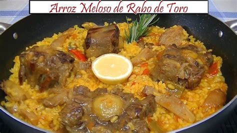 Arroz meloso de rabo de toro