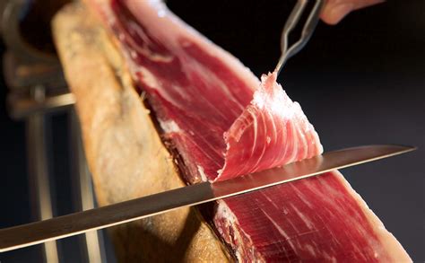 Técnica de corte de jamón ibérico