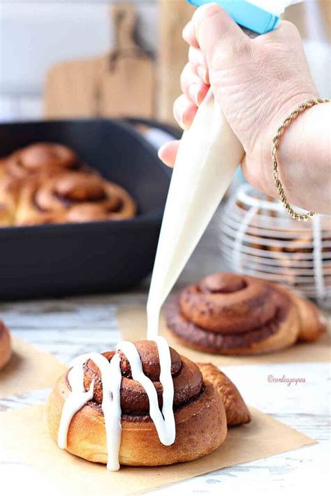 Ingredientes para la masa de cinnamon rolls