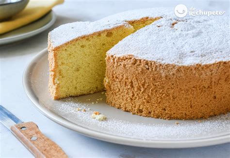 Ingredientes para bizcocho casero