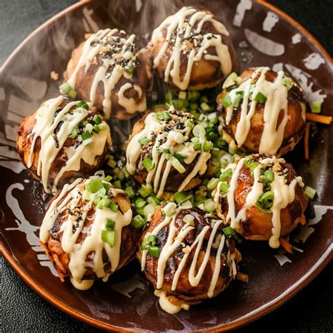 Takoyaki vegetarianos