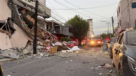 Daños materiales en la calle Trévise tras la explosión