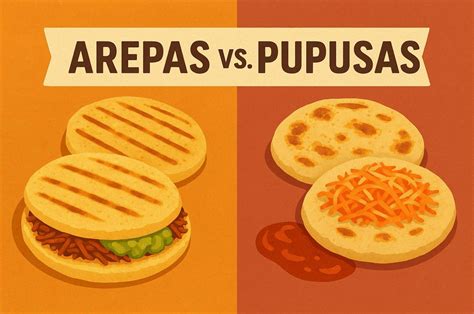Arepas rellenas vs. arepas simples