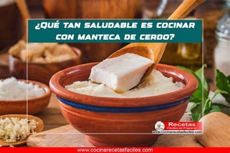 Plato de cocina tradicional española con manteca de cerdo