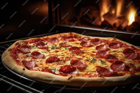 Pizzas recién hechas en horno de piedra en Ginos