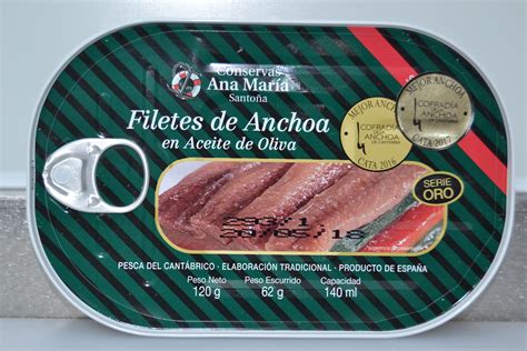 Anchoas del Cantábrico en lata