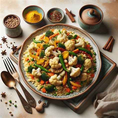 Especias marroquíes para cuscús de coliflor