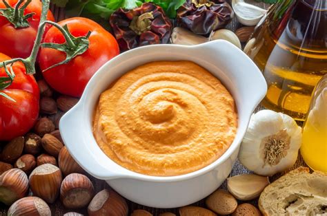 Ingredientes para salsa romesco