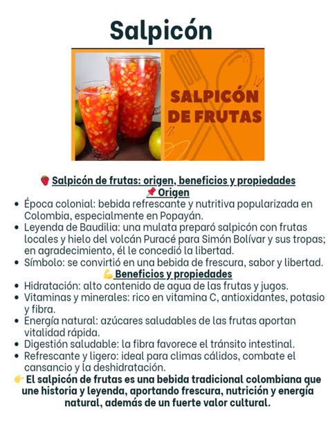 Origen histórico del salpicón