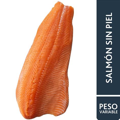 Salmón fresco en filetes