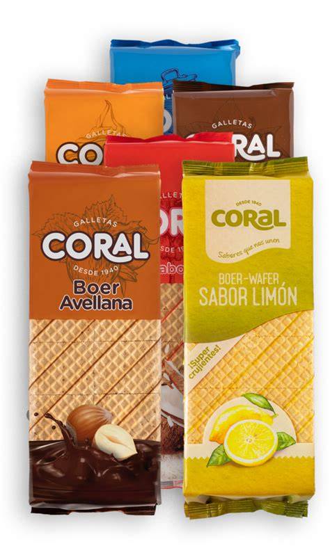 Publicidad antigua Galletas Coral