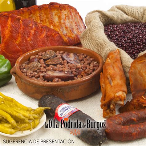 Ingredientes principales de la olla podrida de Burgos