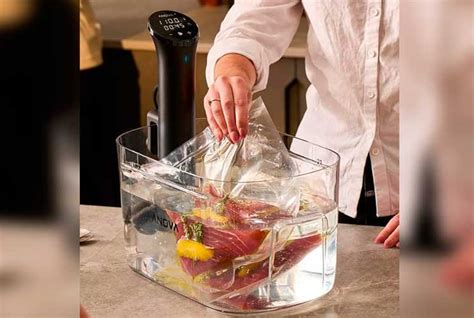 Equipo necesario para cocción sous vide