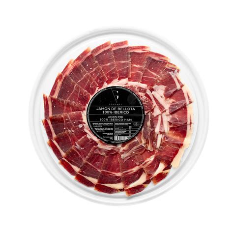 Corte de jamón de bellota 100% ibérico