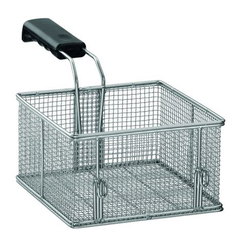 Cesta de freidora desgastada
