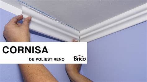 Proceso de reparación de una cornisa deteriorada