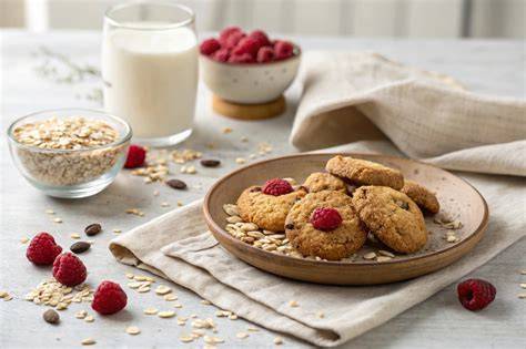 Personas disfrutando de galletas saludables