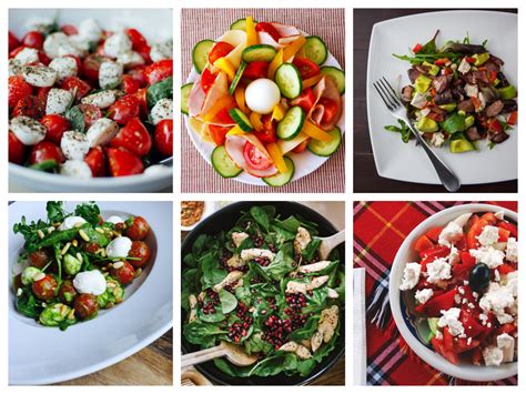 Variedad de ensaladas y guarniciones para llevar de Asador De Pollos