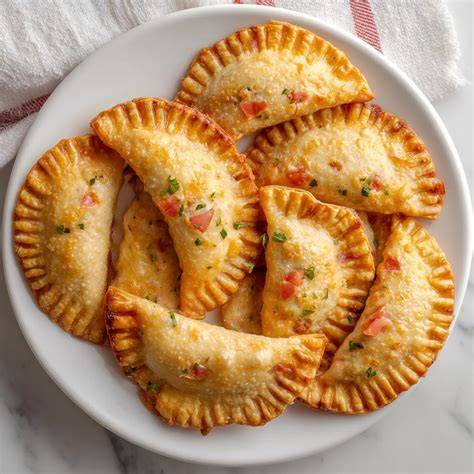 Empanadillas de atún doradas y crujientes
