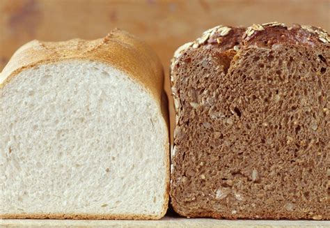 Pan integral y pan blanco