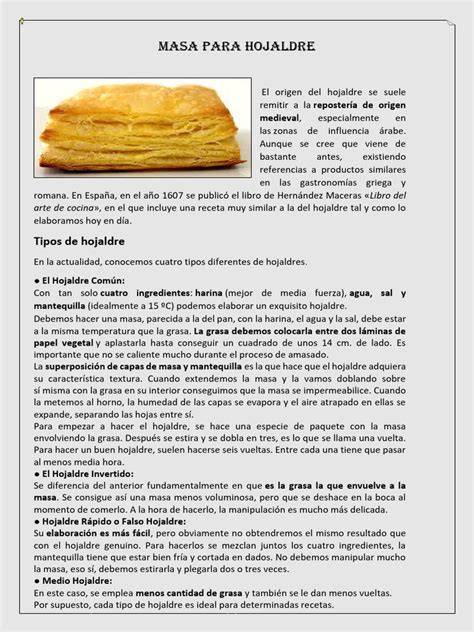 Masa de hojaldre lista para rellenar