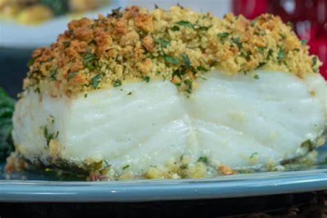 Bacalhau com Broa listo para servir