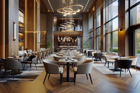 Interior de un restaurante elegante donde se prepara steak tartar en mesa