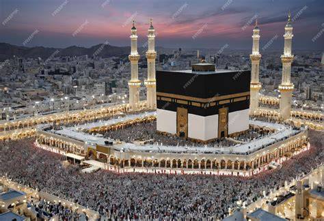 La Kaaba en La Meca durante el Hajj