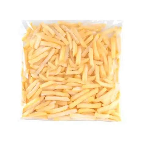 Papas fritas congeladas en un paquete