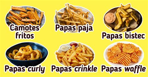 Variaciones de las papas fritas en diferentes países
