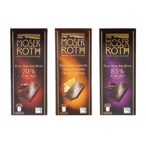 Surtido de chocolates Moser Roth en ALDI