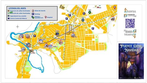 Mapa de proveedores de catering en la región de Puente Genil