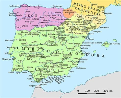 Mapa histórico del Reino de León