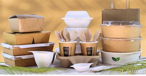 Envases de cartón para take away con logotipos personalizados