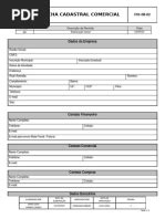 Información Cadastral de una Empresa