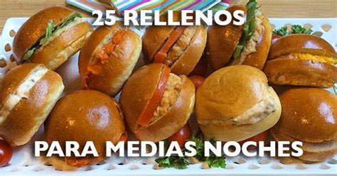 Tabla de rellenos para medias noches