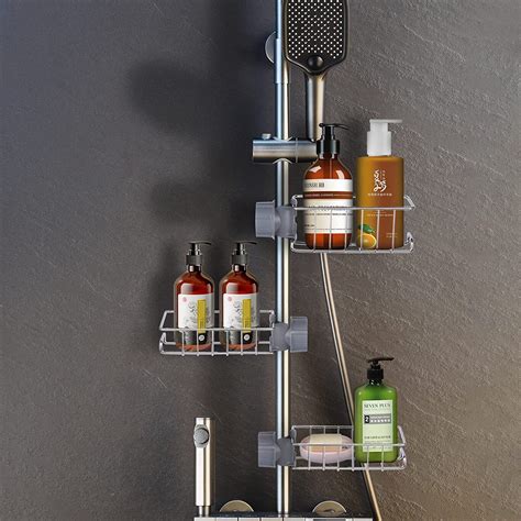 Organizador de ducha con varios accesorios