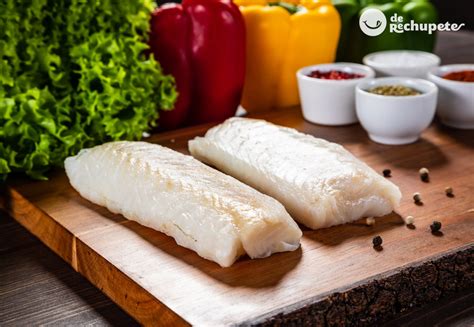 lomo de bacalao fresco listo para cocinar