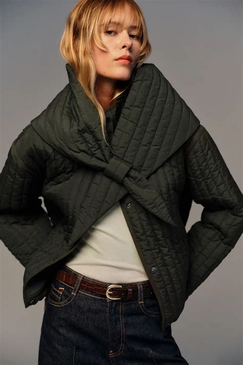 Chaqueta acolchada moderna