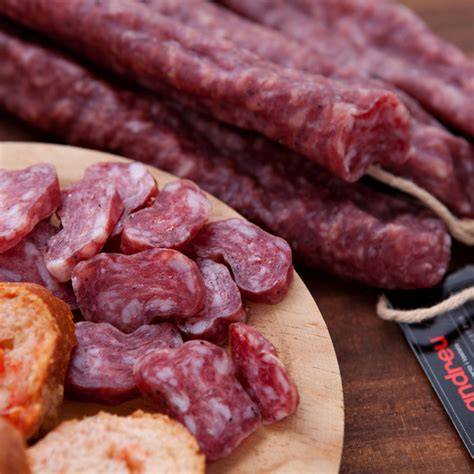 Variedad de embutidos sin gluten Andreu