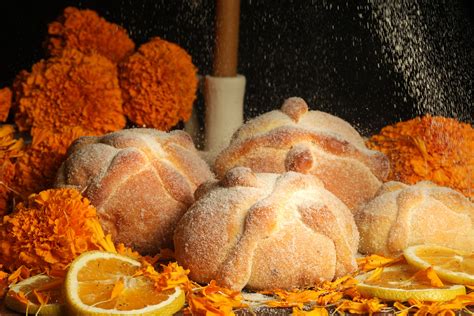 Mapa de México con las variedades regionales del pan de muerto
