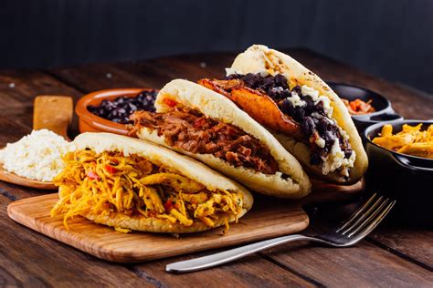 Arepas tradicionales y fusión
