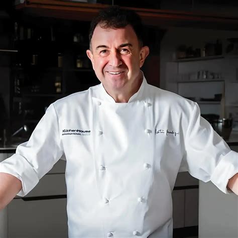 Martín Berasategui en su cocina