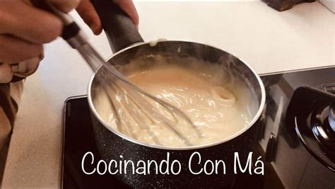Preparación de crema pastelera