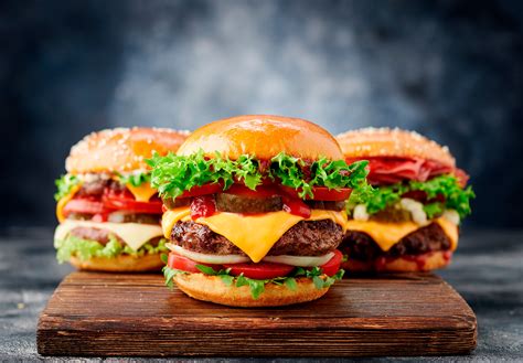 Variedad de hamburguesas de John's