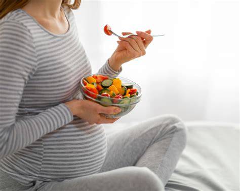 Tabla de alimentos seguros y no seguros durante el embarazo