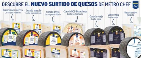 Variedad de quesos para hostelería