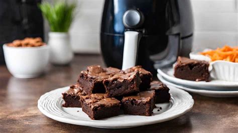 Ingredientes para brownie en freidora de aire